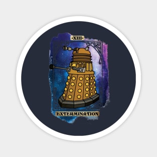 Whovian Tarot: XIII Extermination Dalek Magnet